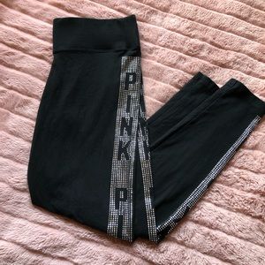 Victoria’s Secret Pink Bling Leggings